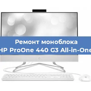 Замена термопасты на моноблоке HP ProOne 440 G3 All-in-One в Воронеже